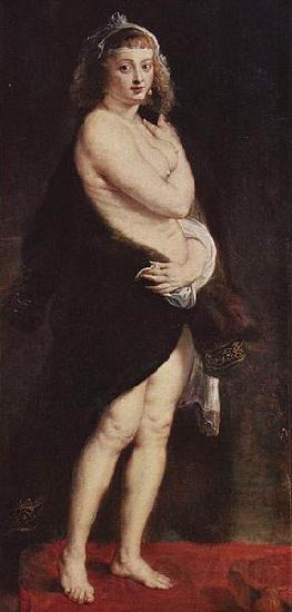 Peter Paul Rubens Portrait of Helene Fourment Spain oil painting art